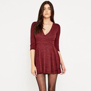 Urban Outfitter Red Wrap Mini dress